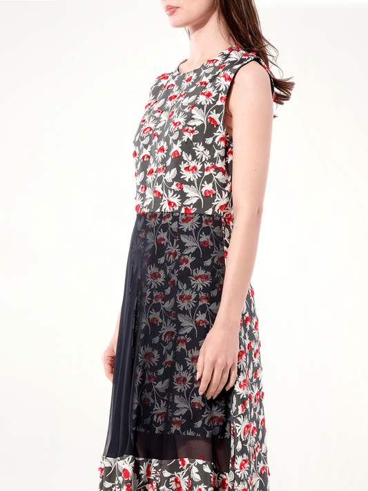 Jacquard Dress in Multicolor