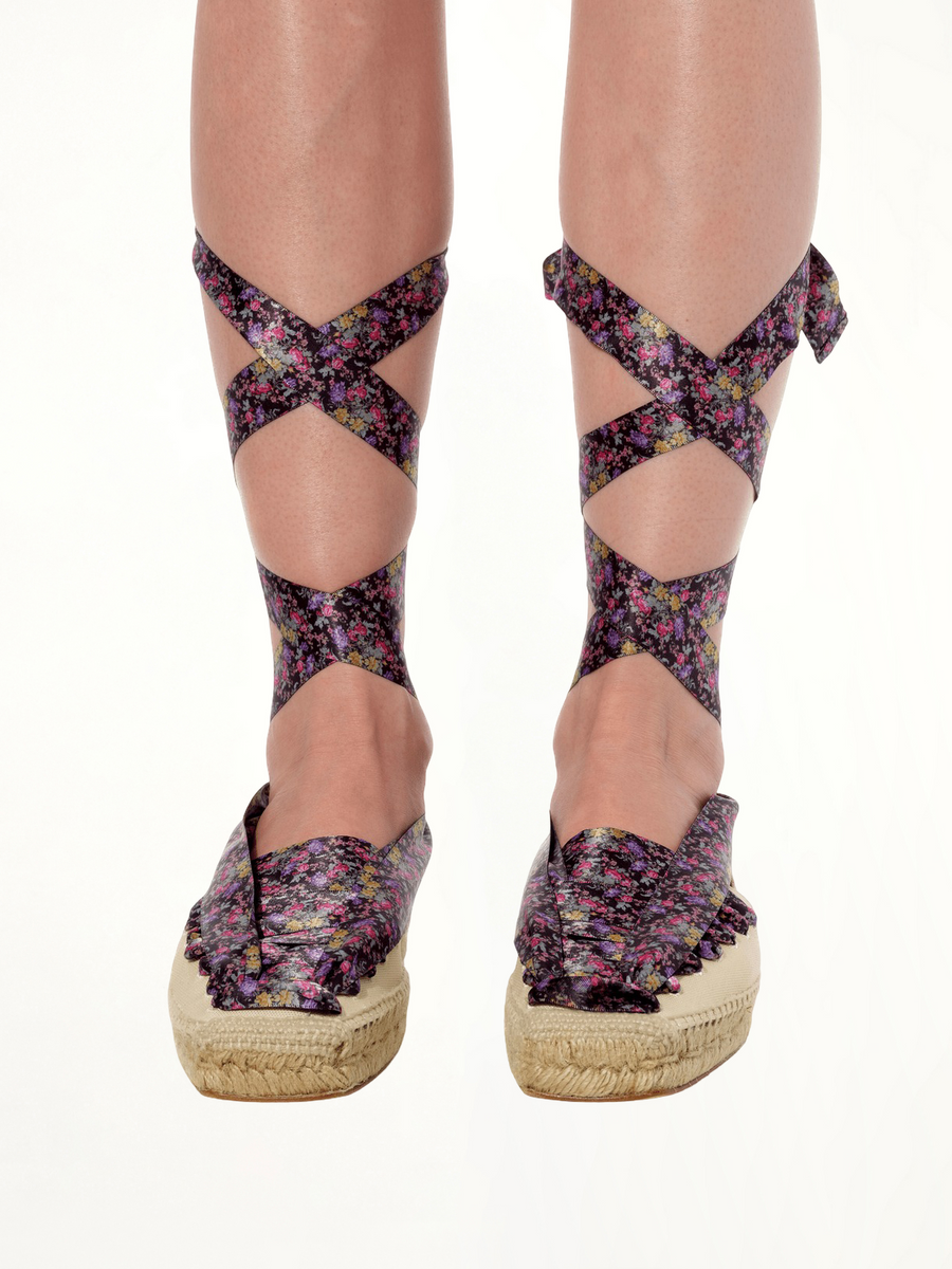 Espadrilles in Multicolor Front View | BALENCIAGA