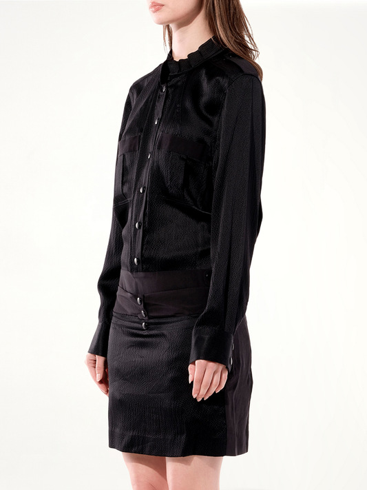 Silk Dress in Black