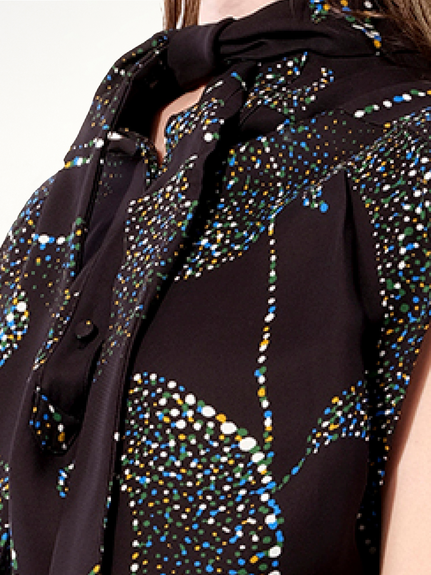 Crepe Dress in Black