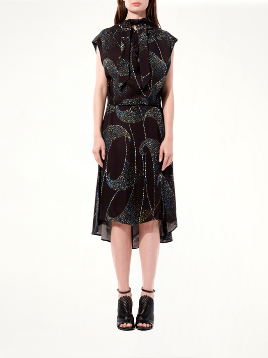 Crepe Dress in Black