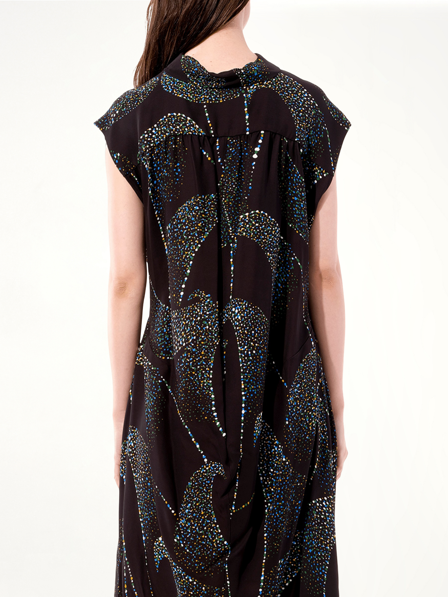 Crepe Dress in Black