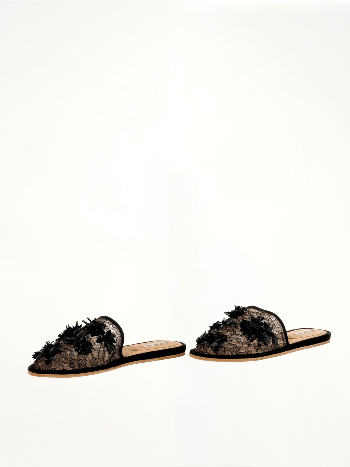 Scarpa D.Fleurs Shoes in Black Back View | BALENCIAGA