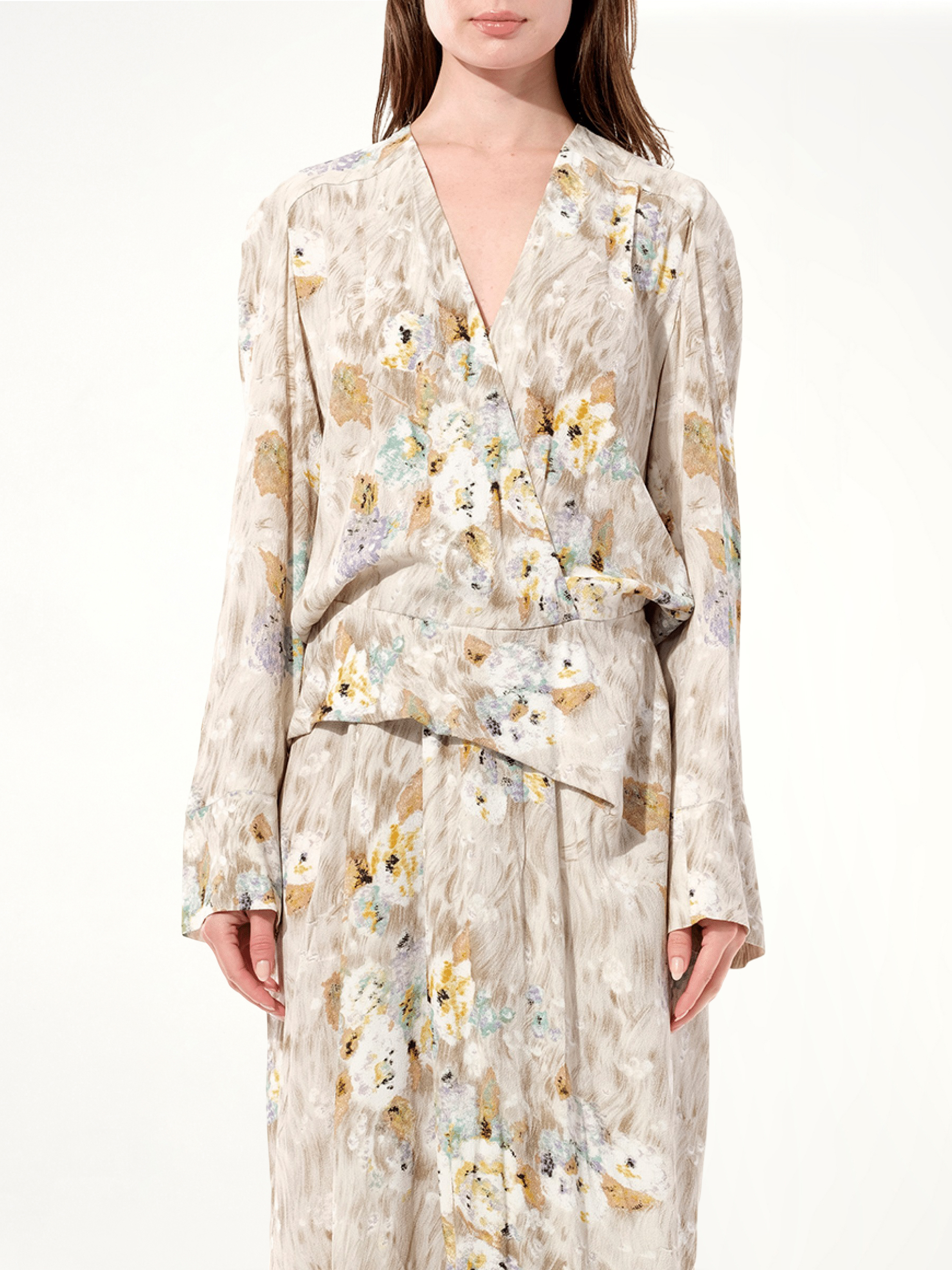 Aquarelle Dress in Multicolor