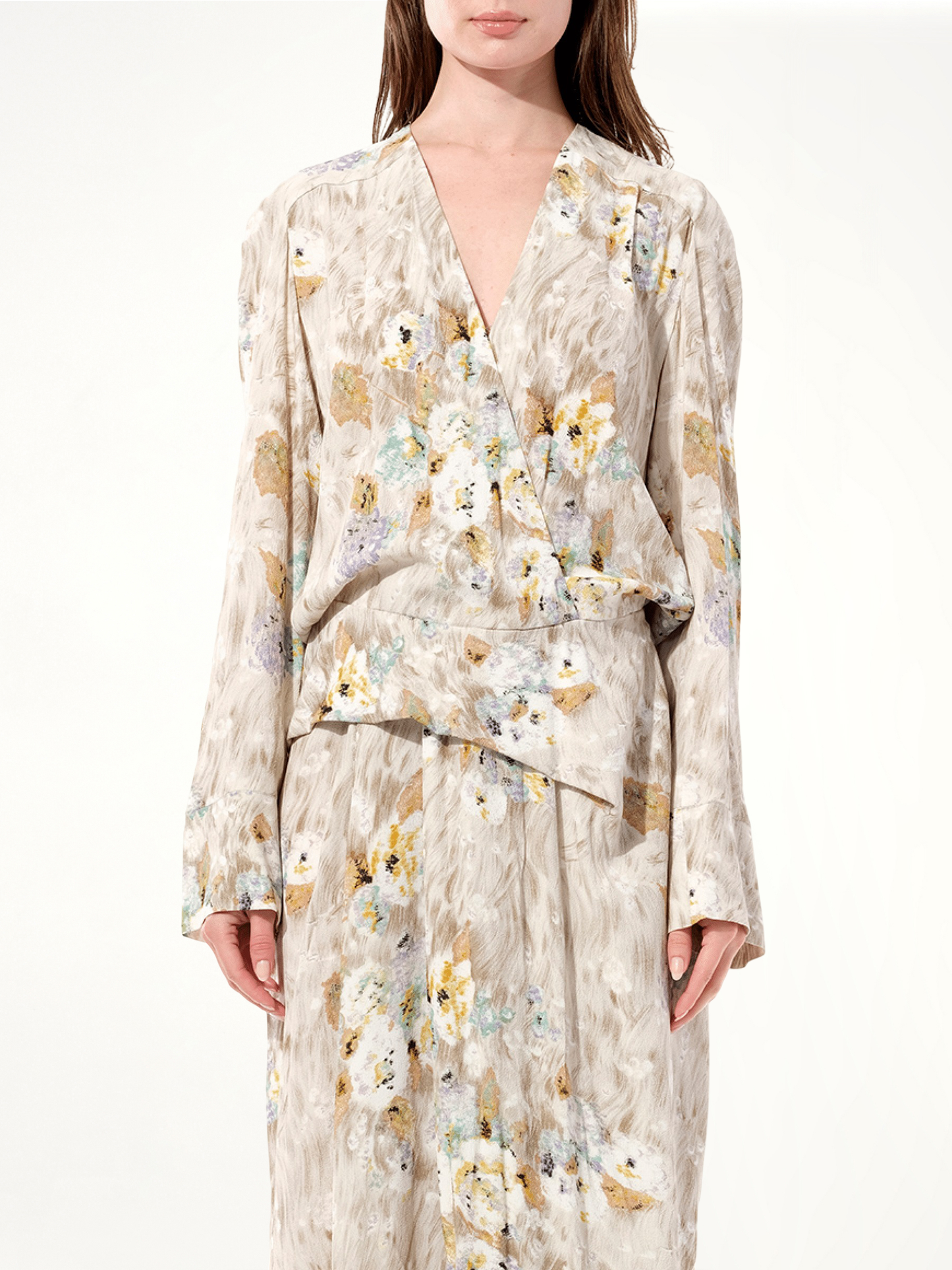 Aquarelle Dress in Multicolor