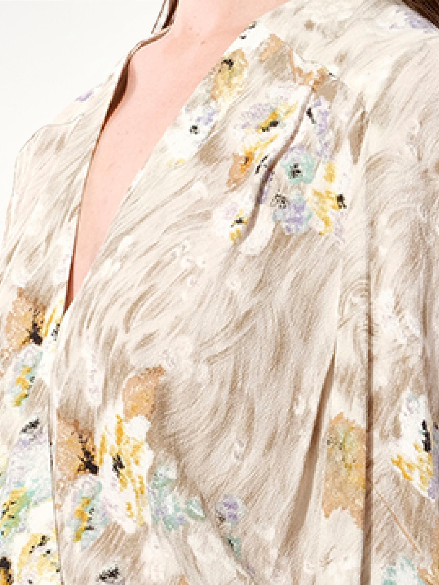 Aquarelle Dress in Multicolor