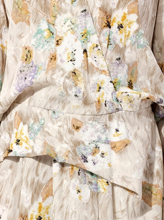 Aquarelle Dress in Multicolor