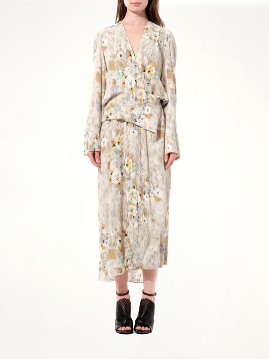 Aquarelle Dress in Multicolor