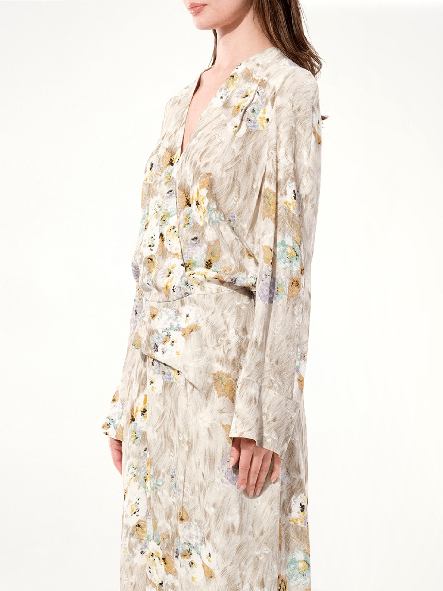 Aquarelle Dress in Multicolor