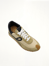 Flow Runner Sneaker in Gold Top View | LOEWE