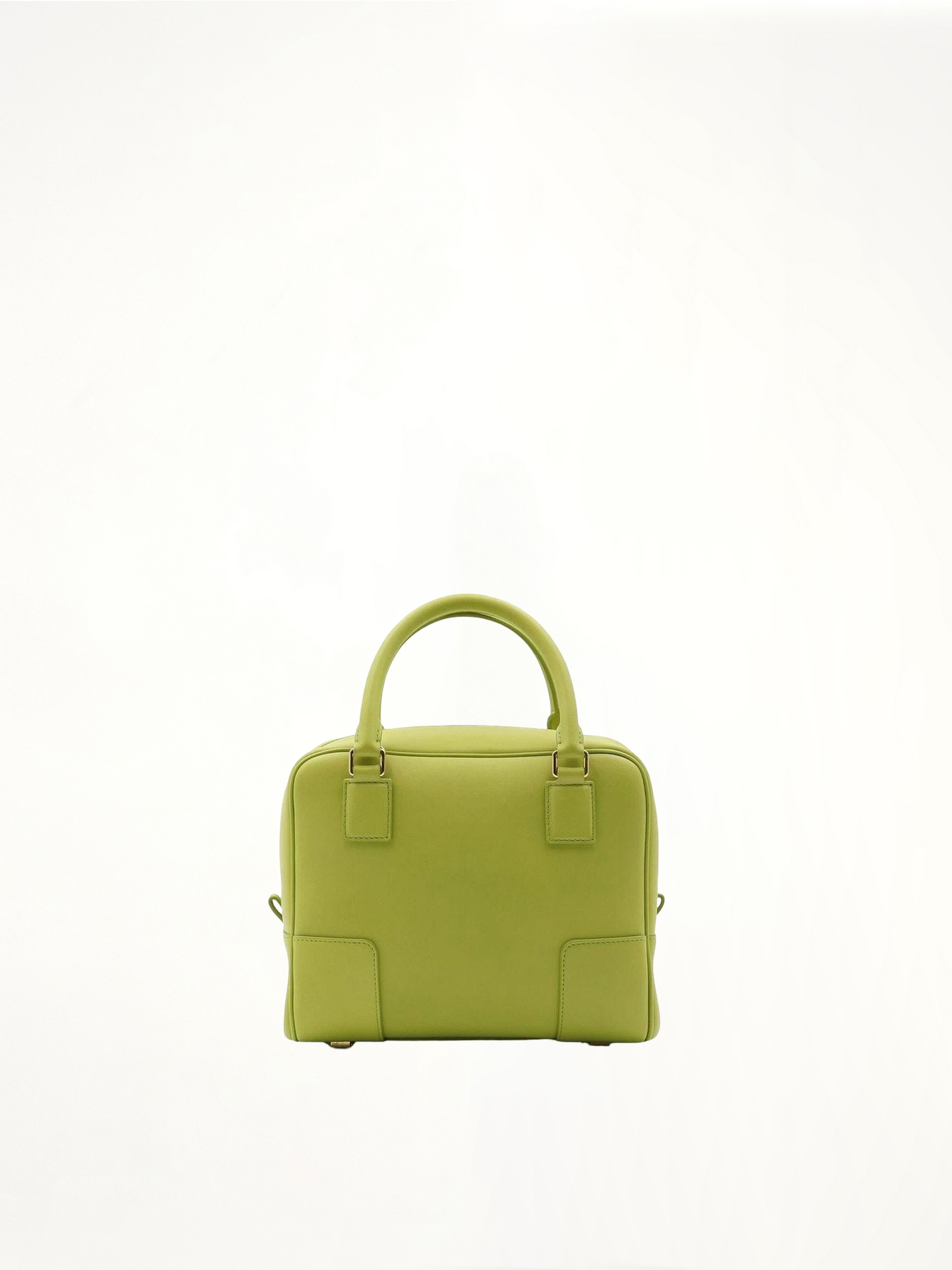Amazona 19 Bag in Nappa Calfskin in Lime Yellow