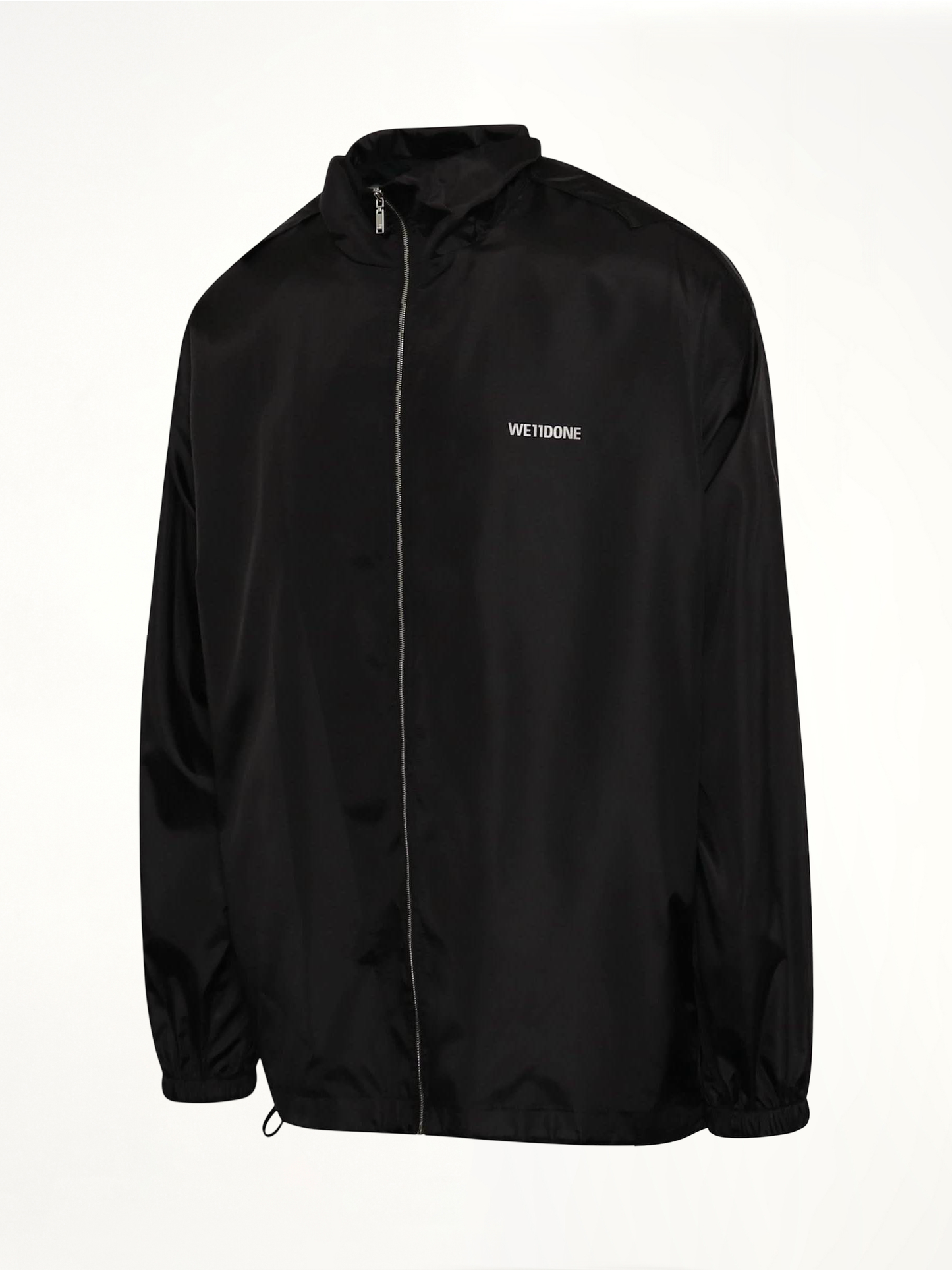 Logo Windbreaker Jacket in Black
