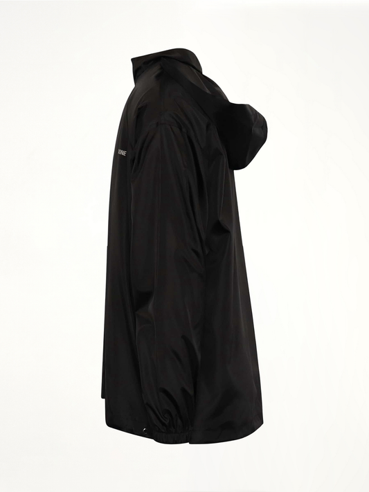 Logo Windbreaker Jacket in Black