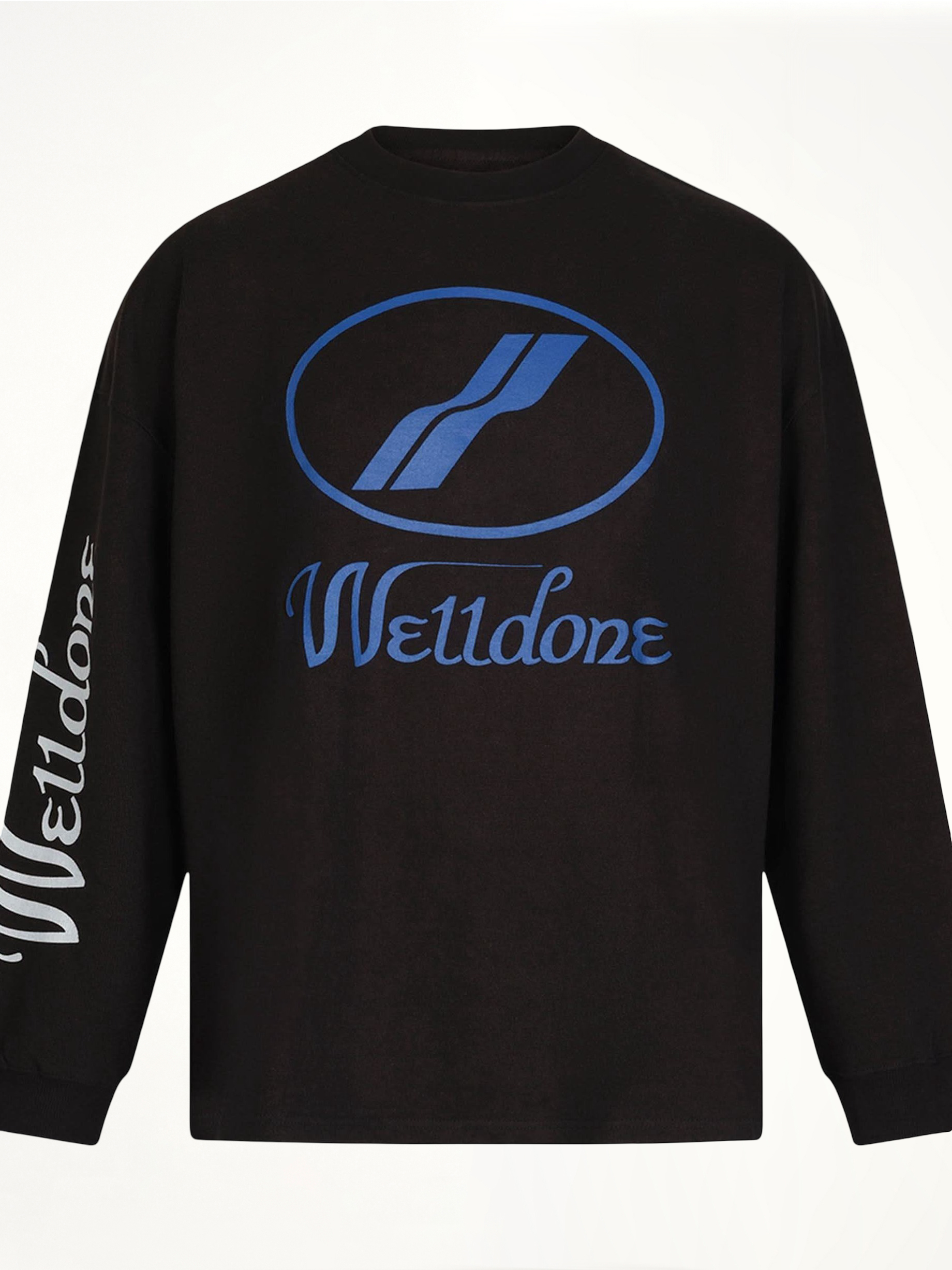 Logo Oversizes Sweatshirt in Black