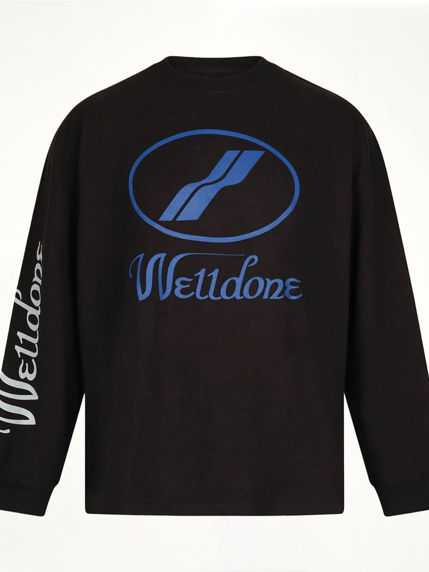 Logo Oversizes Sweatshirt in Black