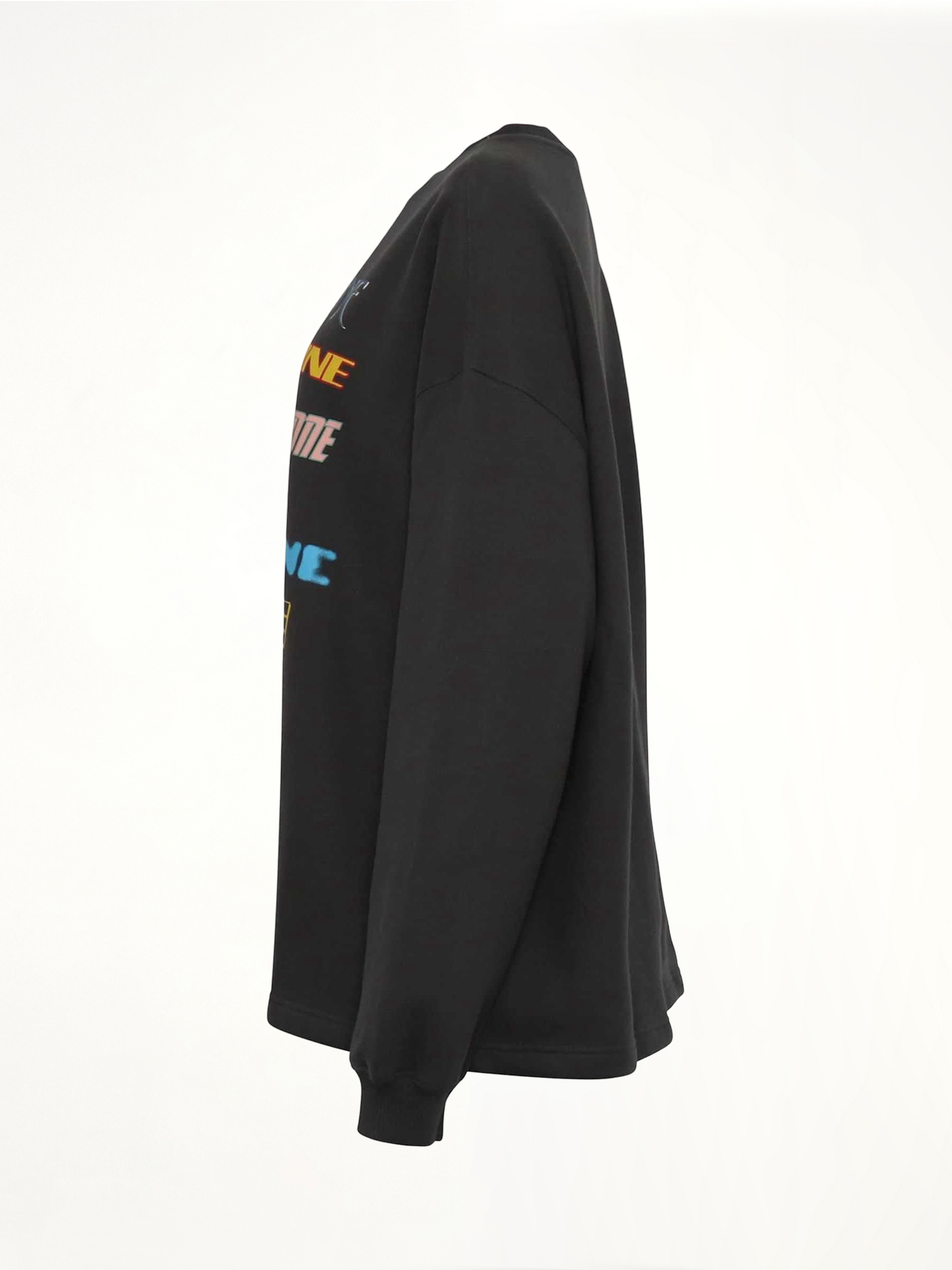 Front Logo Sweatshirt in Charcoal