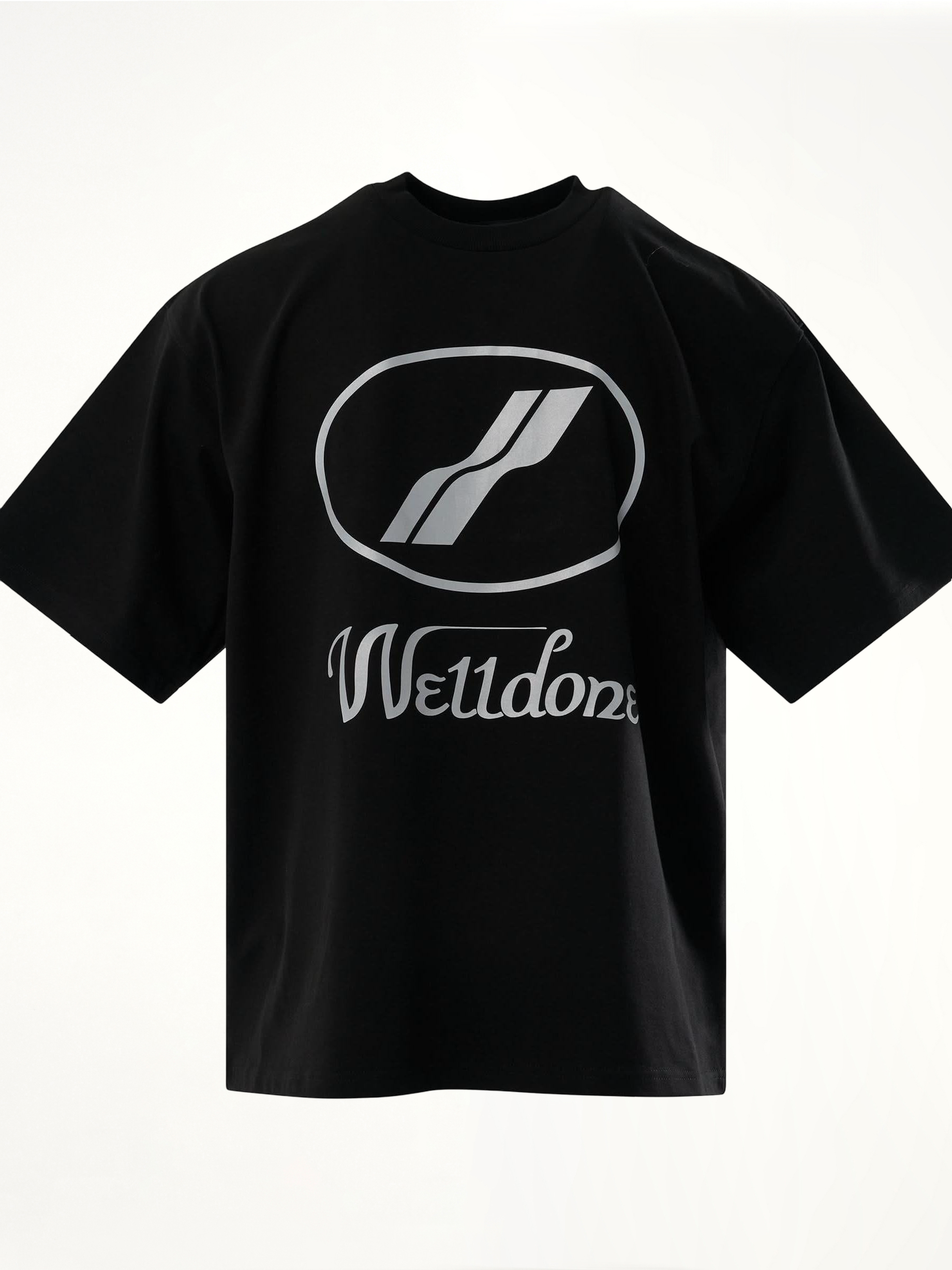 We11done Classic Logo T-Shirt in Black