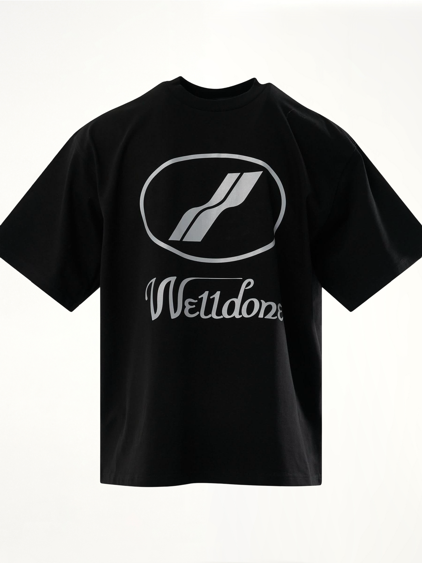 We11done Classic Logo T-Shirt in Black