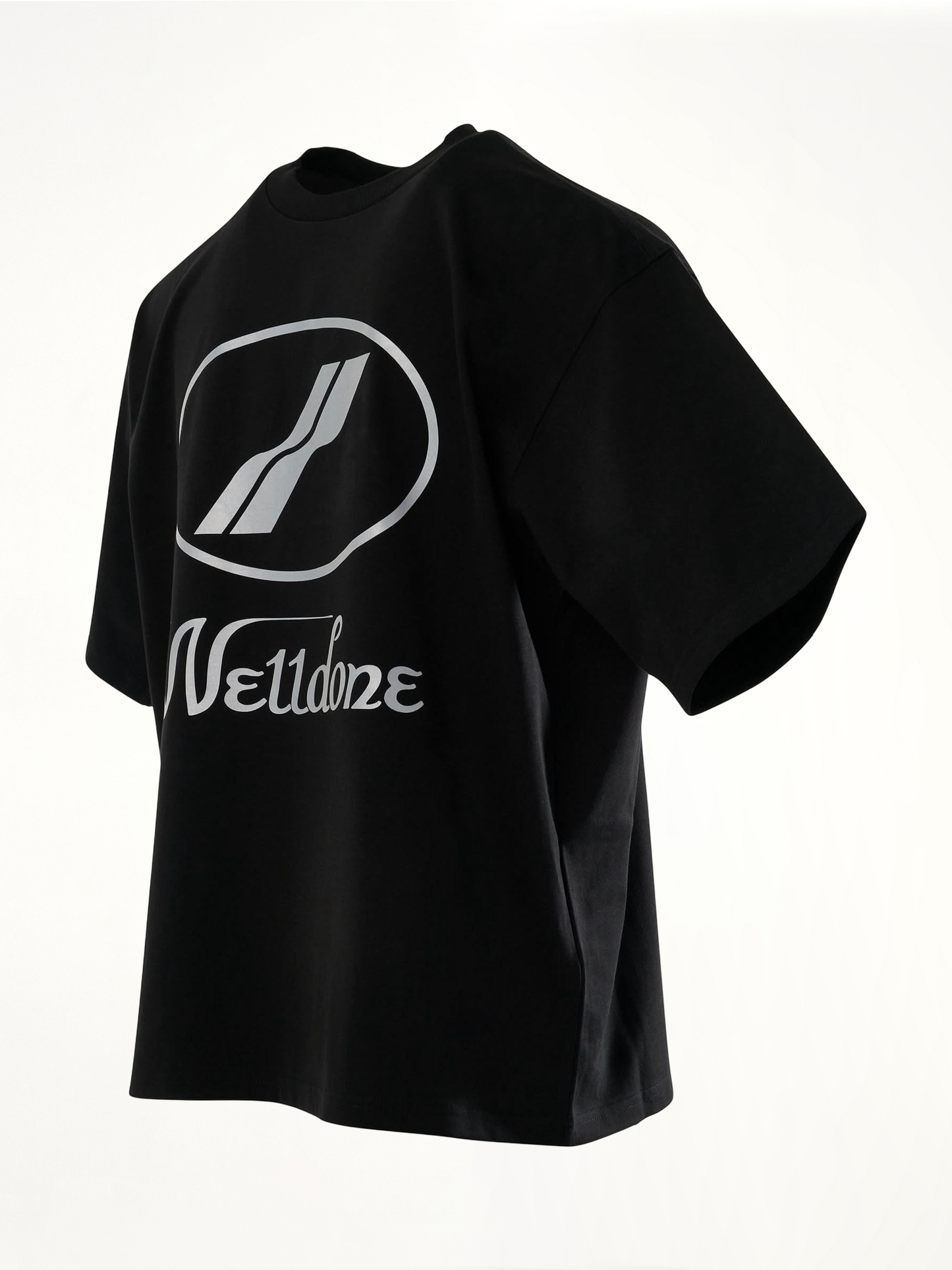 We11done Classic Logo T-Shirt in Black