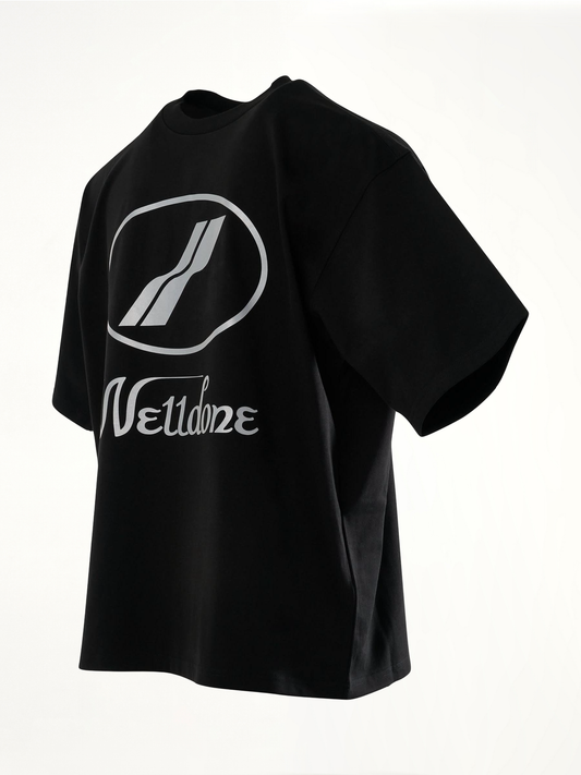 We11done Classic Logo T-Shirt in Black