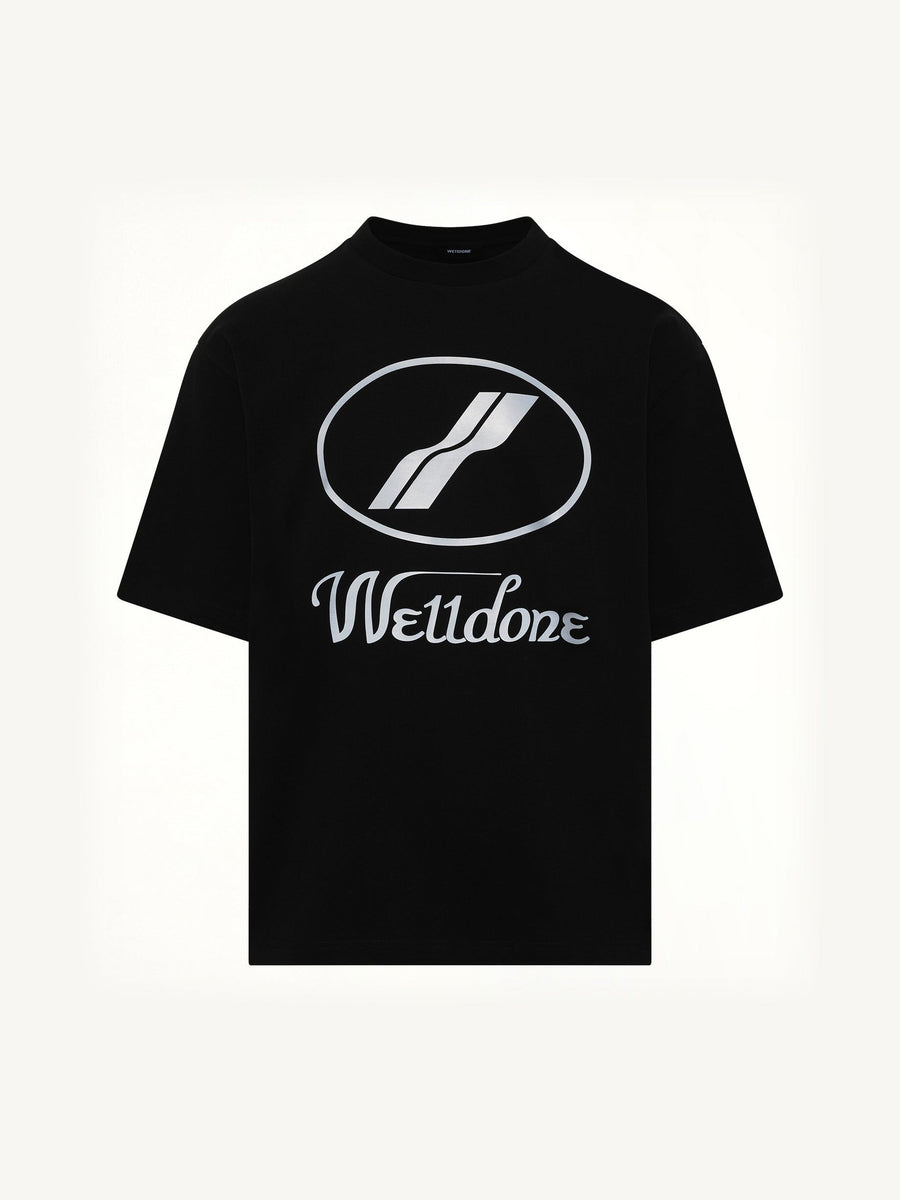 We11done Classic Logo T-Shirt in Black