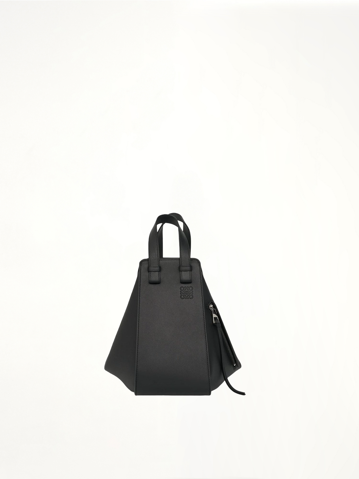 Small Hammock Bag in Classic Calfskin in Black