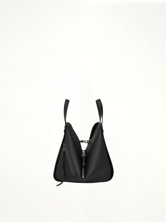 Small Hammock Bag in Classic Calfskin in Black