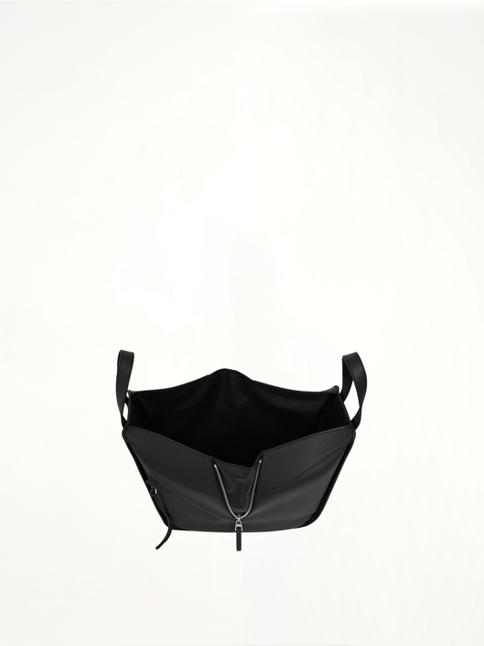 Small Hammock Bag in Classic Calfskin in Black