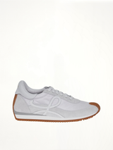Loewe Flow Runner Sneaker in White Side View | LOEWE