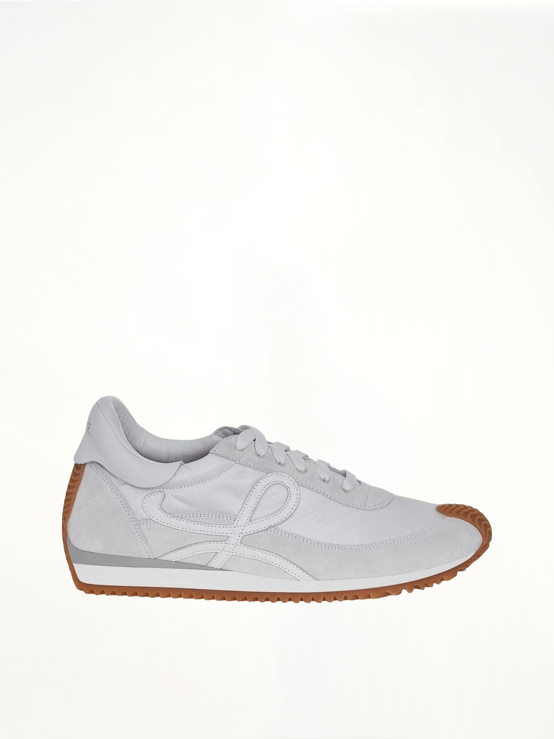 Loewe Flow Runner Sneaker in White Side View | LOEWE
