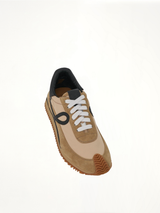 Loewe Flow Runner Sneaker in Gold Top View | LOEWE