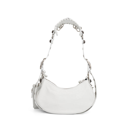 Le Cagole XS Shoulder Bag In Optic White