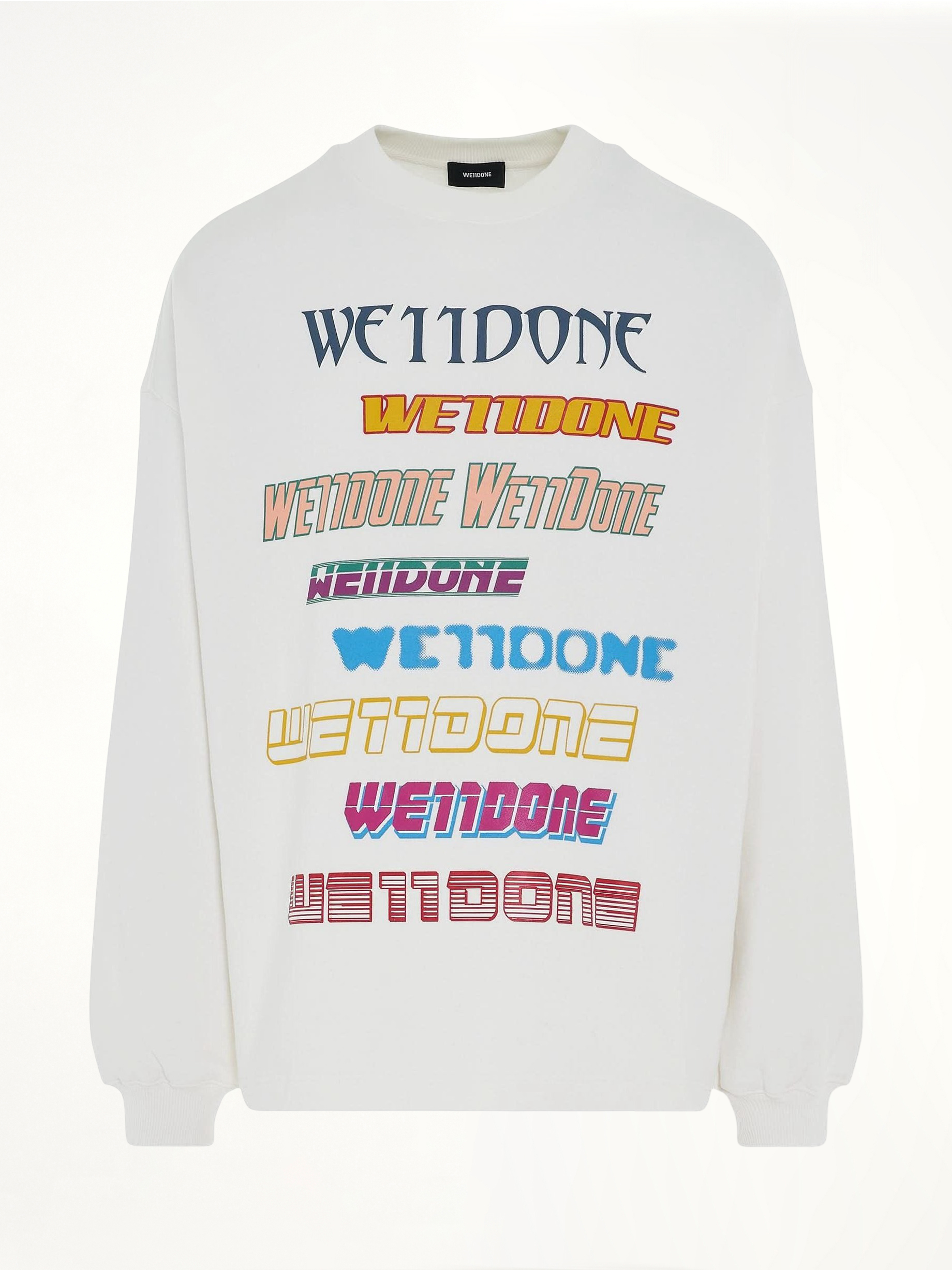 Front Logo Sweatshirt in White