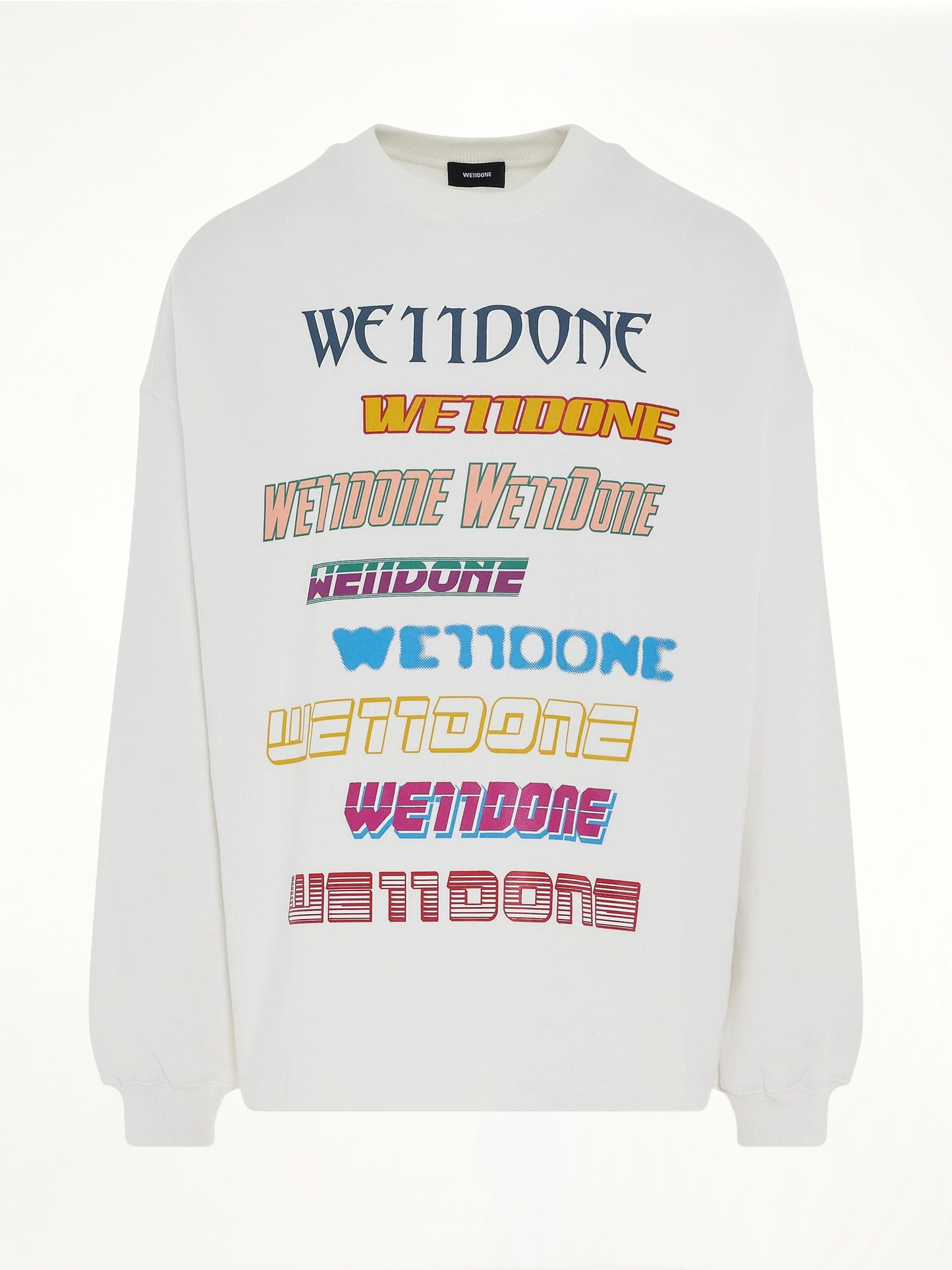 Front Logo Sweatshirt in White