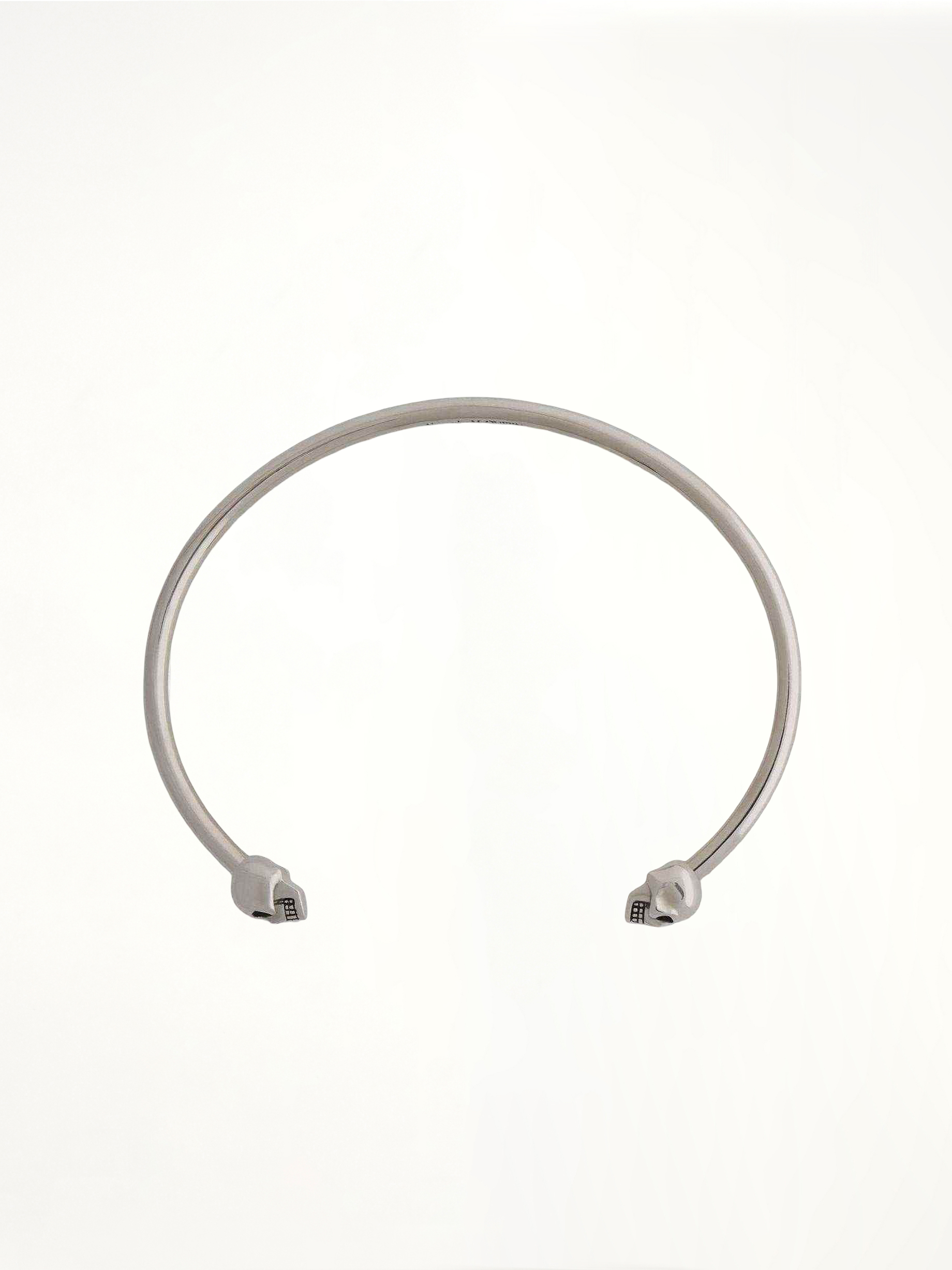 Thin Twin Bracelet in Silver