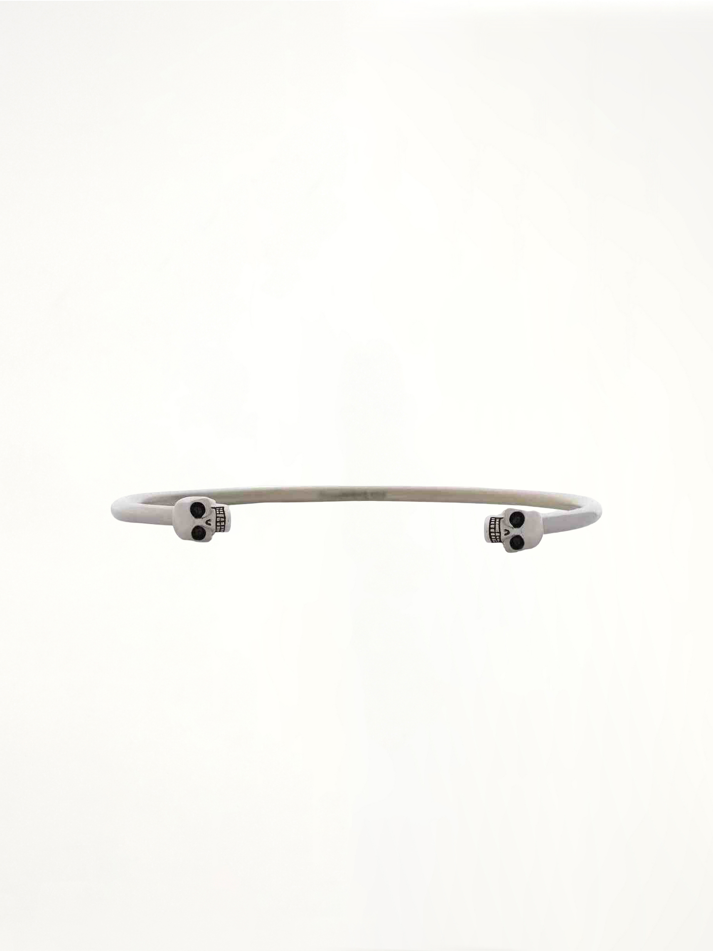 Thin Twin Bracelet in Silver