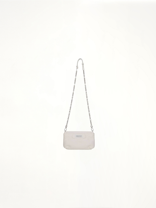 Glam Slam Clutch Bag in White
