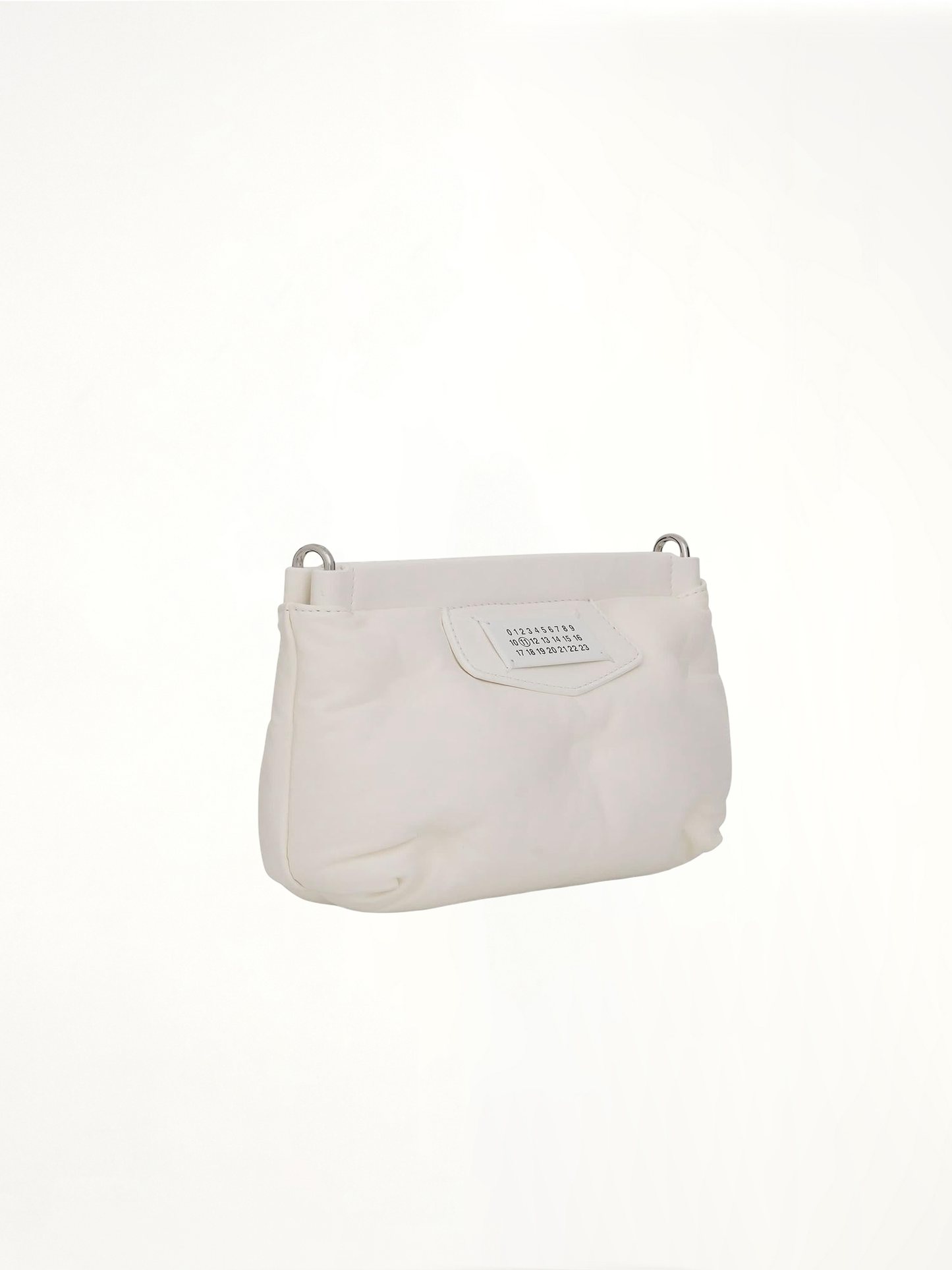 Glam Slam Clutch Bag in White