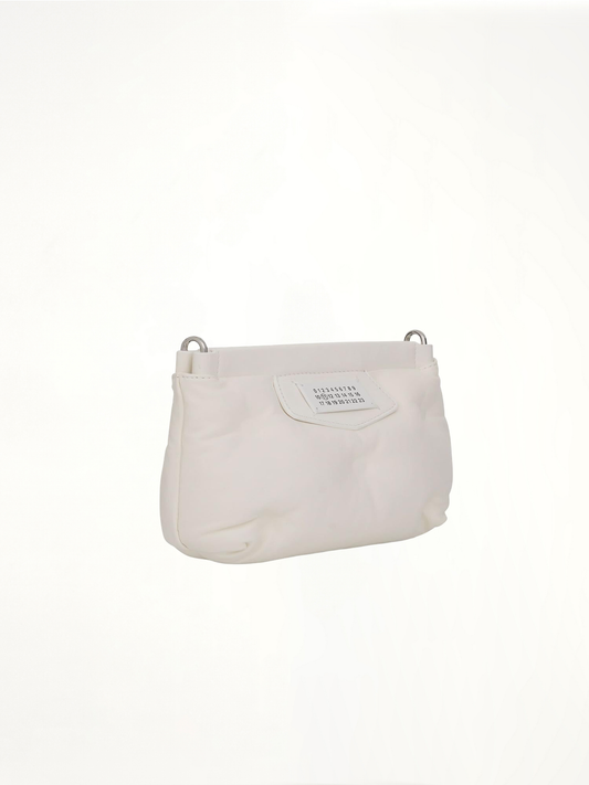 Glam Slam Clutch Bag in White