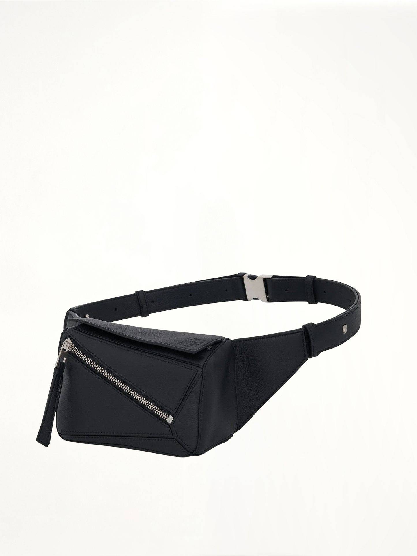 Mini Puzzle Bumbag in Classic Calfskin in Black