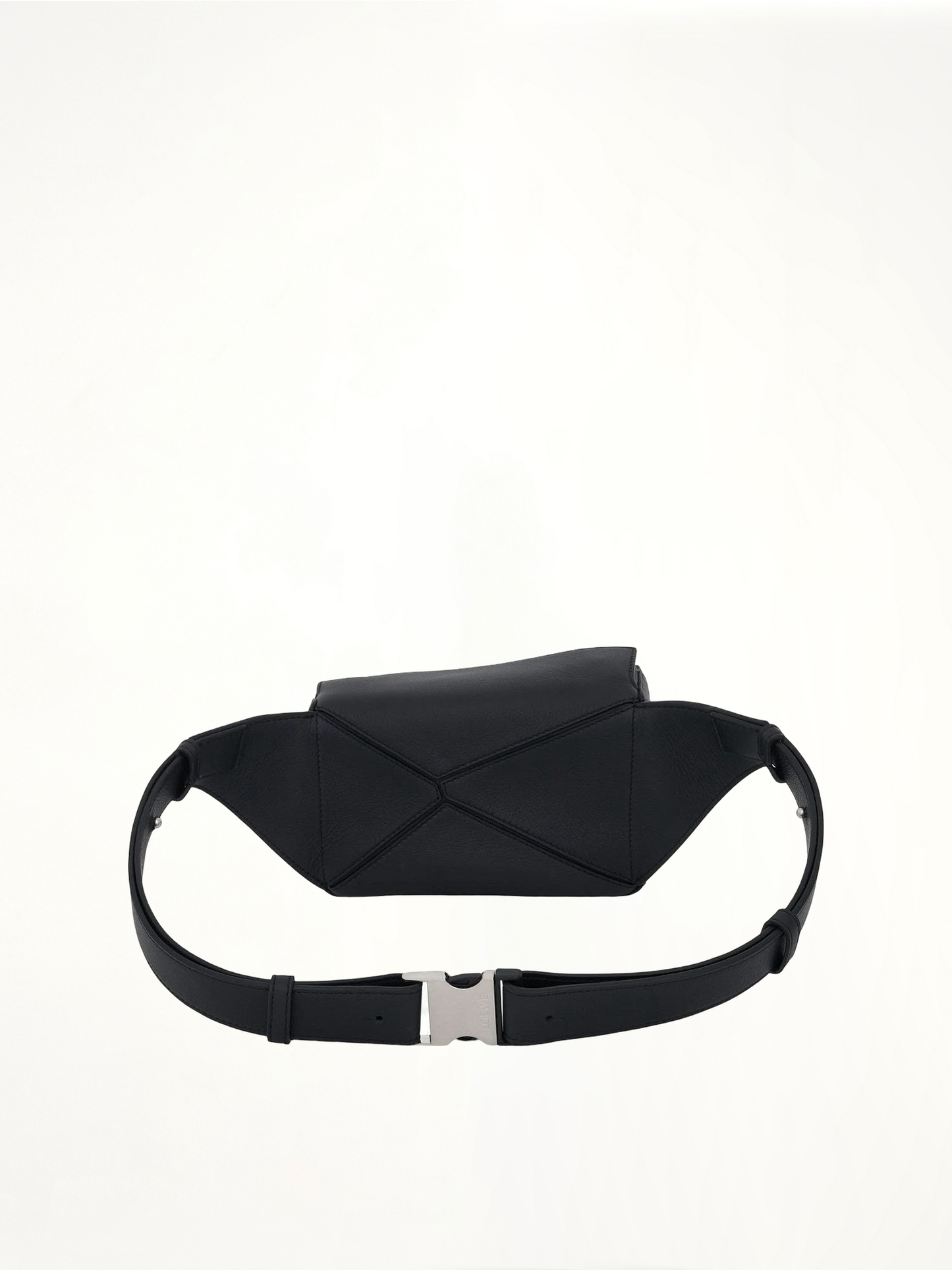Mini Puzzle Bumbag in Classic Calfskin in Black