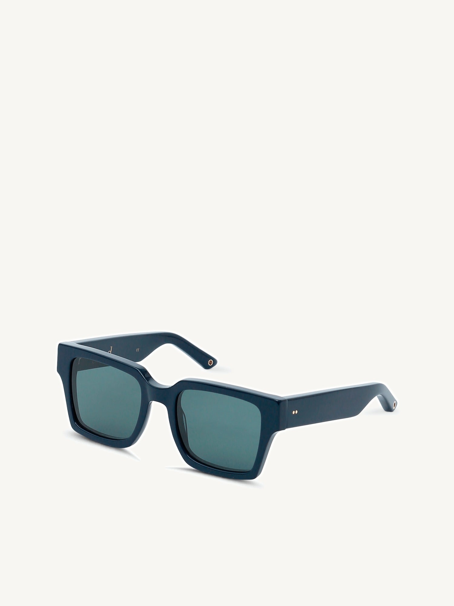 Sixteen Navy Sunglass with Grey Flash Lens