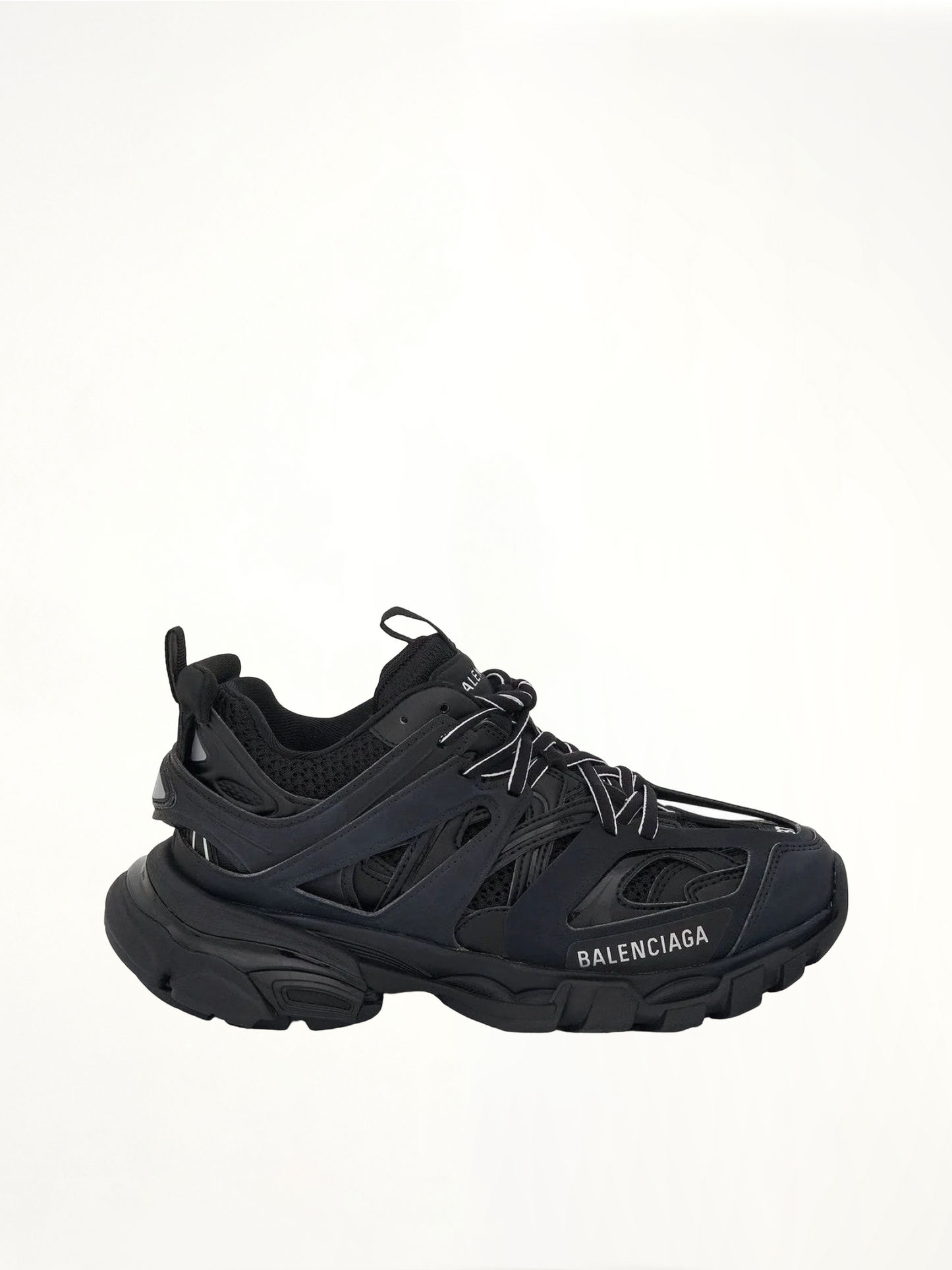 Track Sneakers in Black