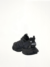 Track Sneakers in Black Back View | BALENCIAGA