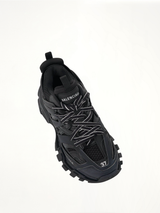 Track Sneakers in Black Top View | BALENCIAGA