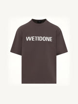 Basic Logo Large T-Shirt in Charcoal
