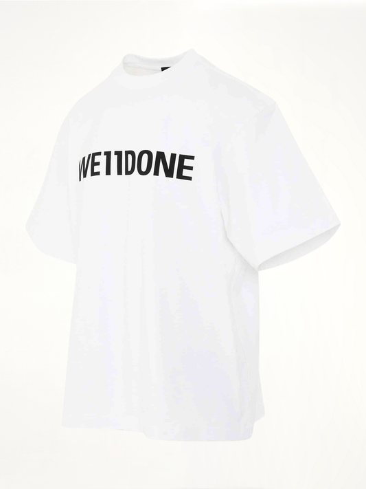 Basic Logo Large T-Shirt in White