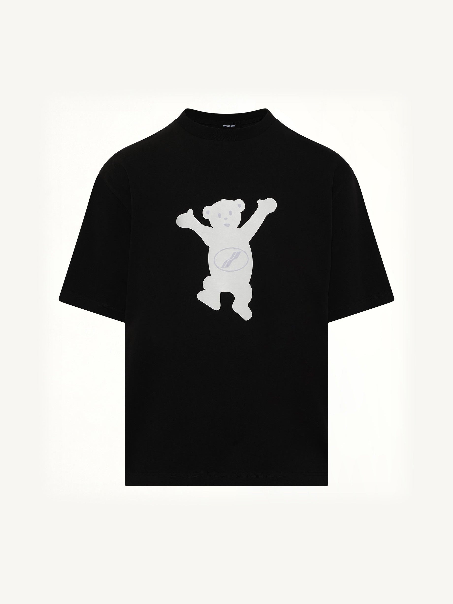 Logo Teddy T-Shirt in Black