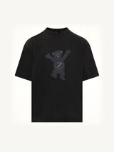 Teddy Logo T-Shirt in Charcoal