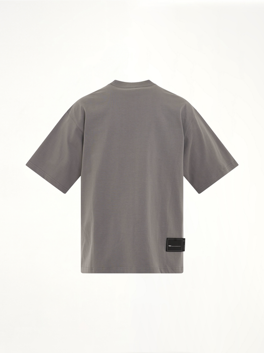 We11done Print T-Shirt in Grey